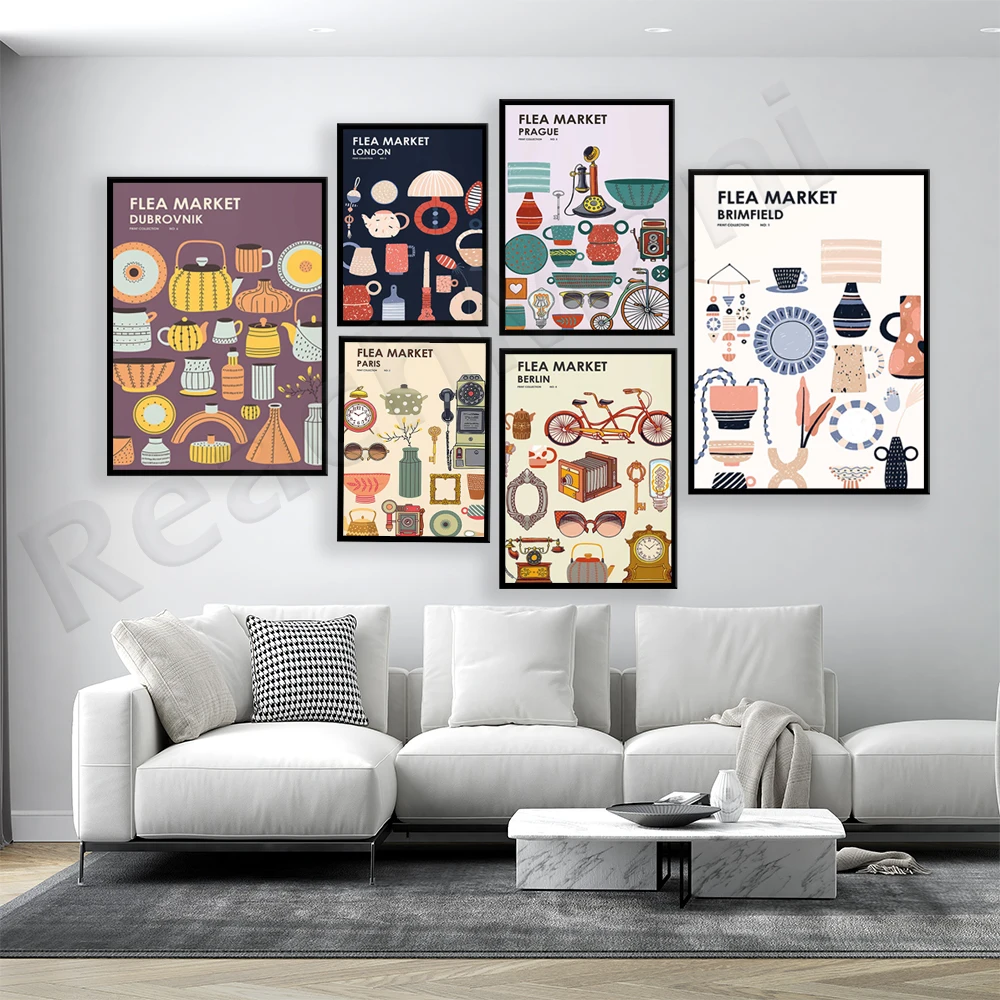 Flea Market Print Collection V - Vintage And Collectible Fair review and price