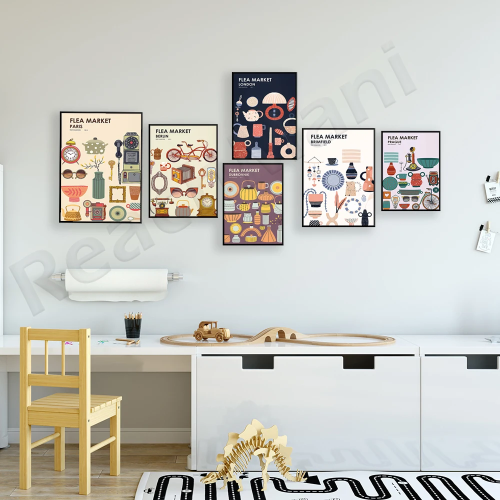 Flea Market Print Collection V - Vintage And Collectible Fair review and price