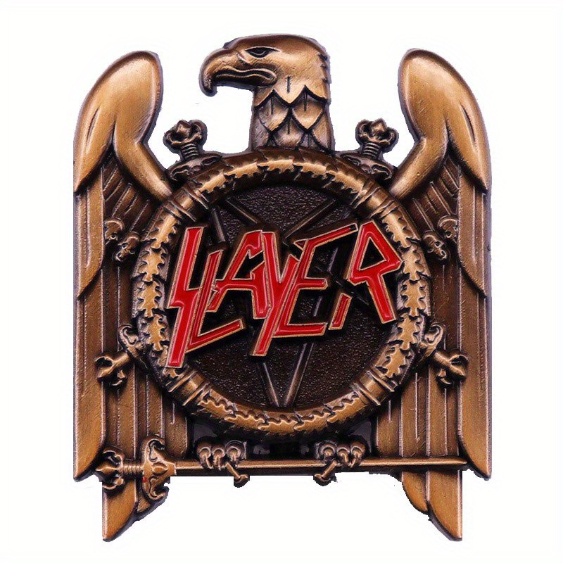 1pc Retro Heavy Metal Band Pop - Vintage Collectible Pins review and price