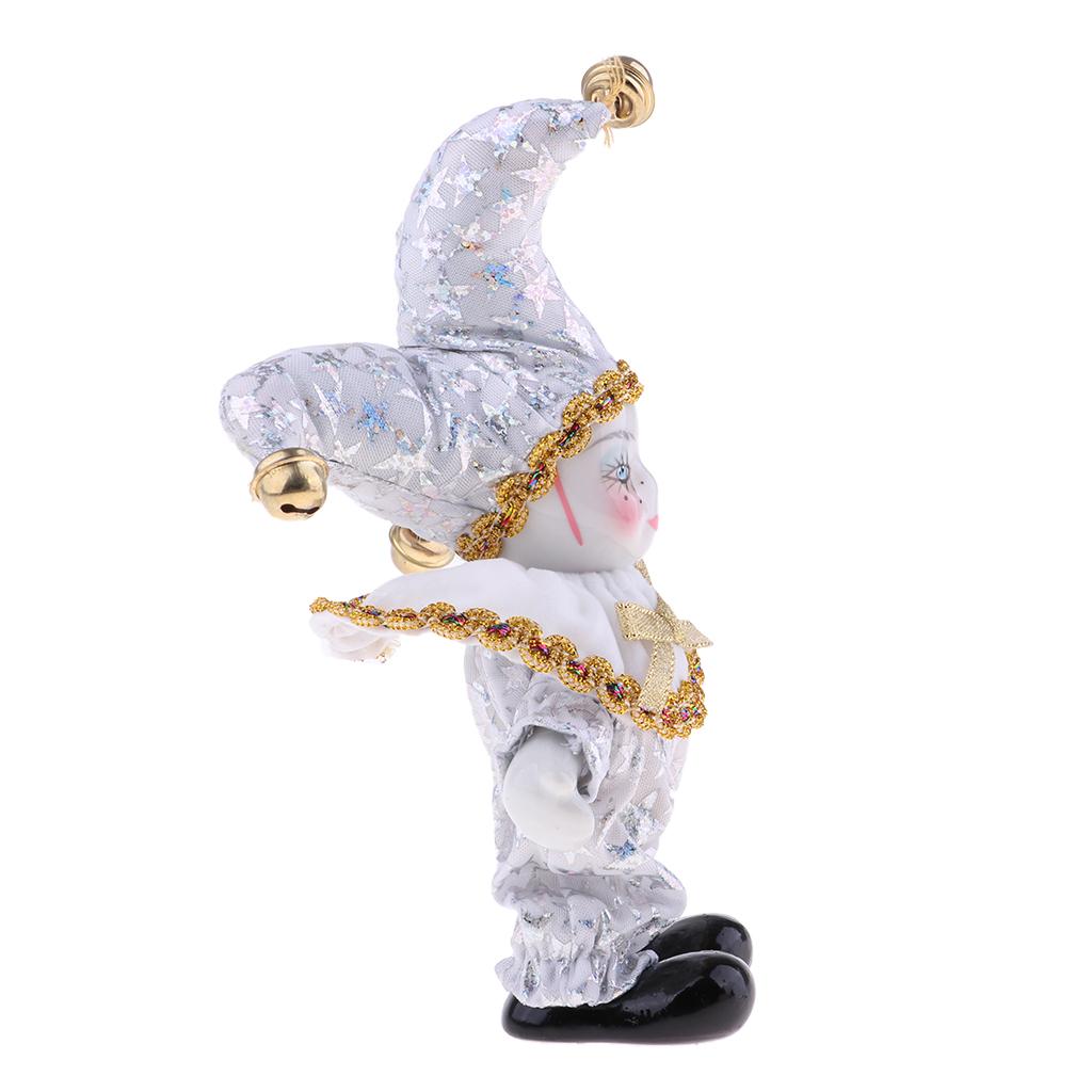 Porcelain Dolls Clown 16cm Vin - Vintage Collectible Clowns review and price