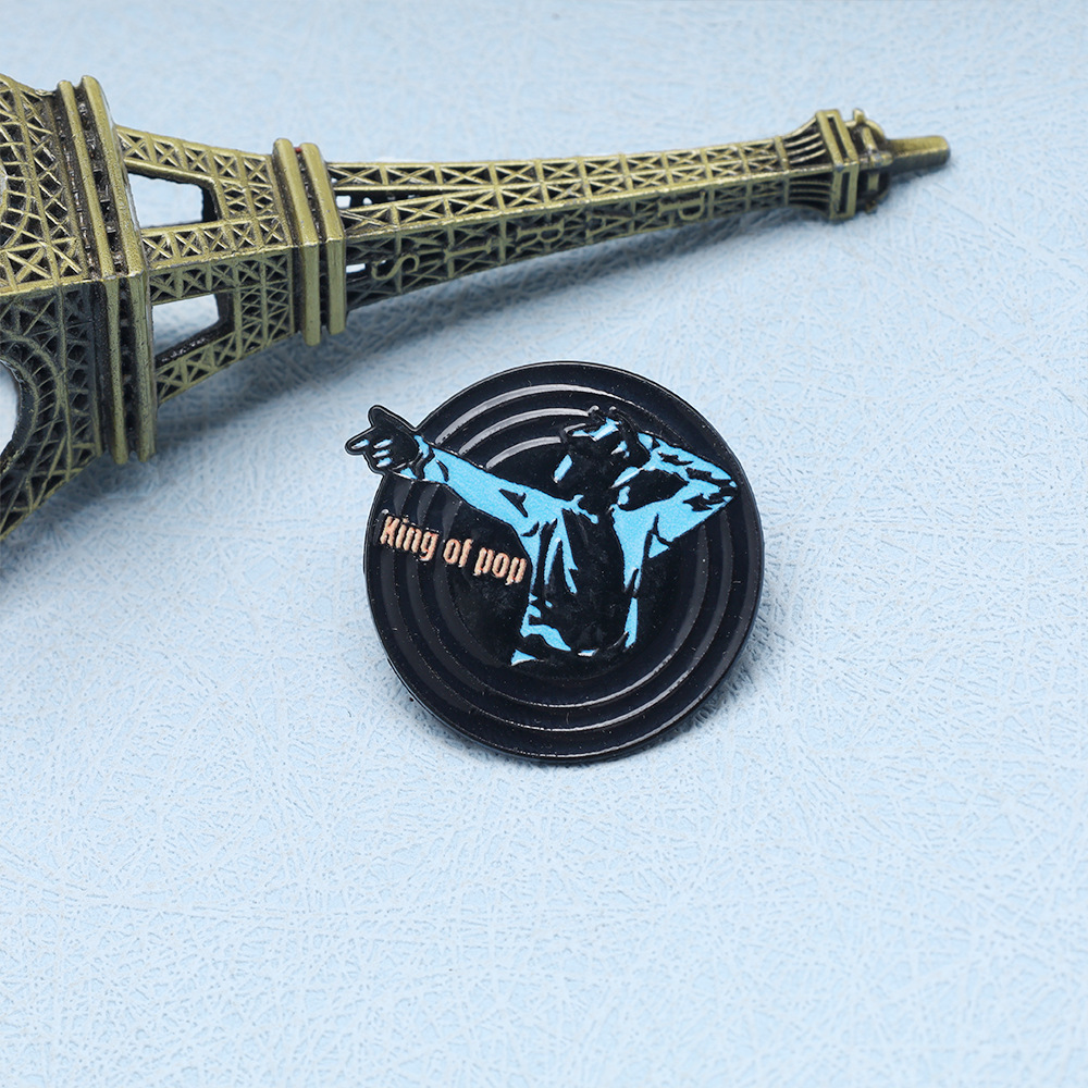 3Pcs/set Vintage King of Pop M - Vintage Collectible Pins review and price