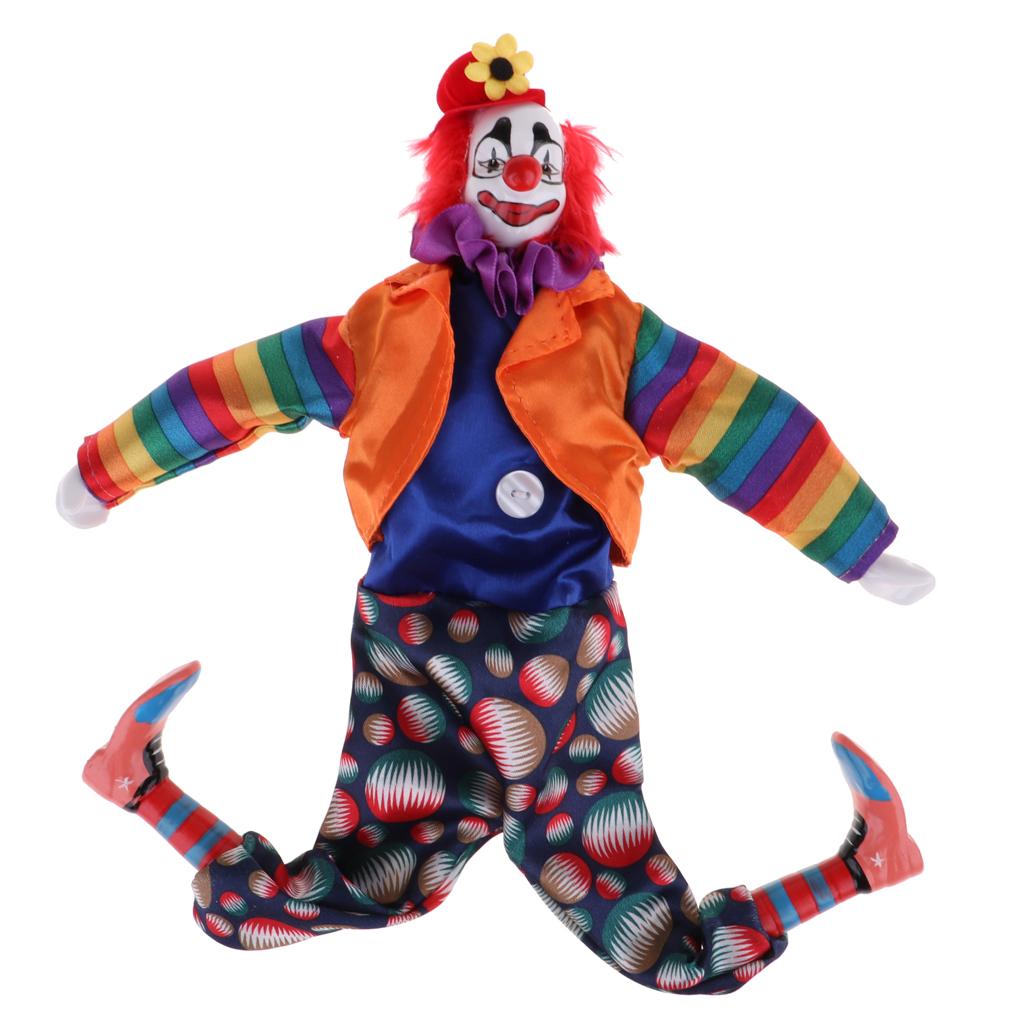 Porcelain Clown Doll Vintage C - Vintage Collectible Clowns review and price