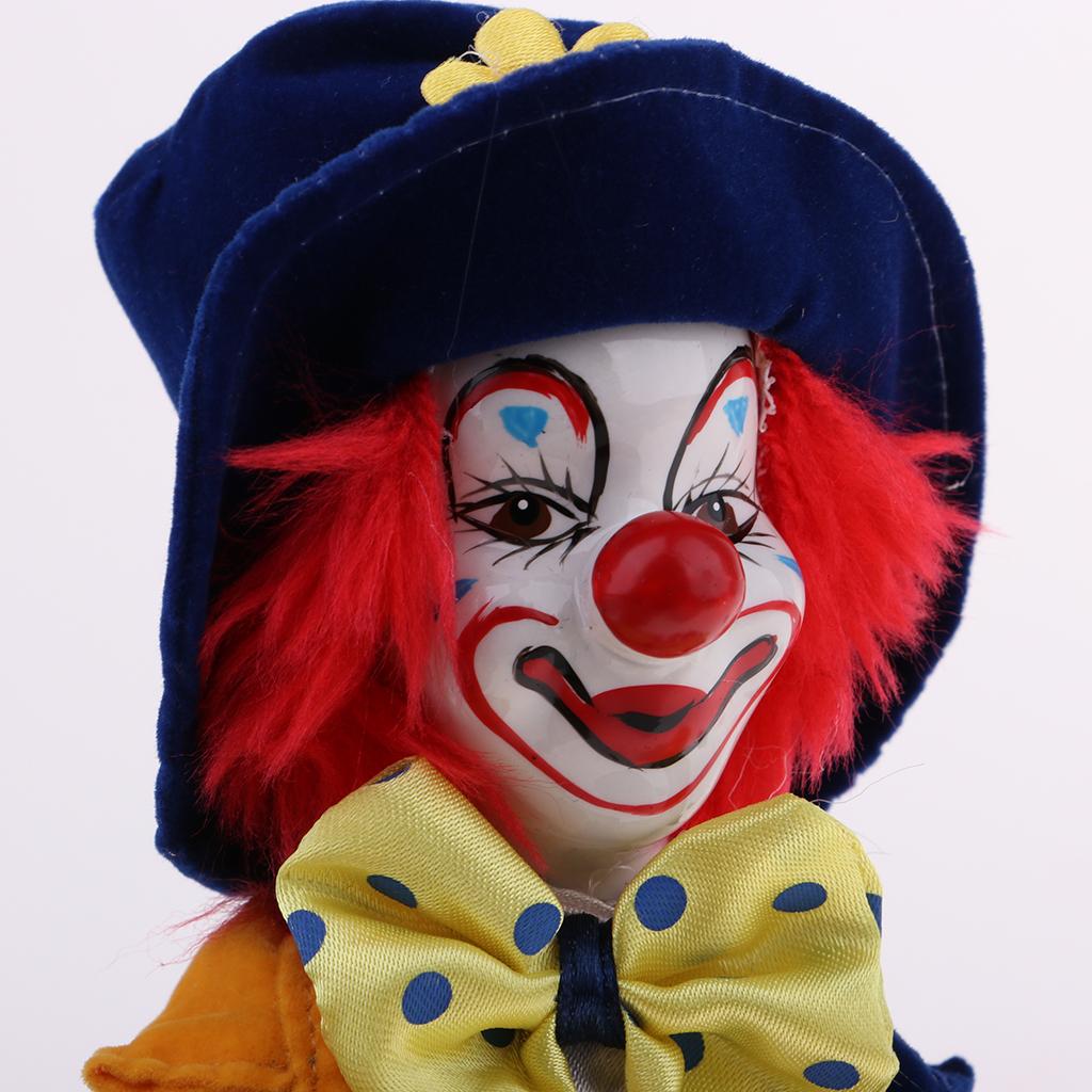 Handmade Ceramic Clown Dolls P - Vintage Collectible Clowns review and price