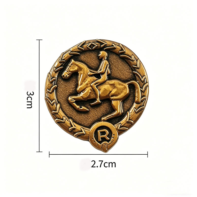 German Young Horseman Badge Ge - Vintage Collectible Pins review and price