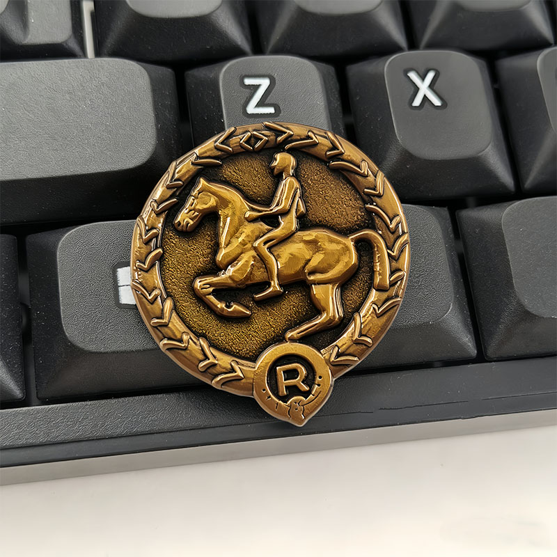 German Young Horseman Badge Ge - Vintage Collectible Pins review and price
