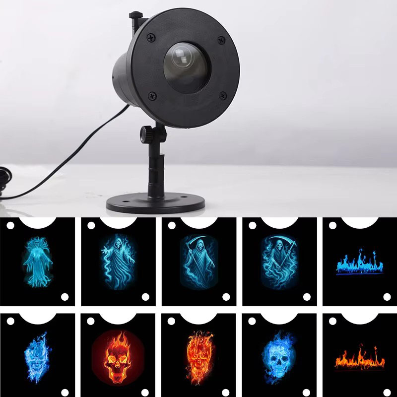 10 Patterns LED Halloween Proj - Slide Film 120 review and price