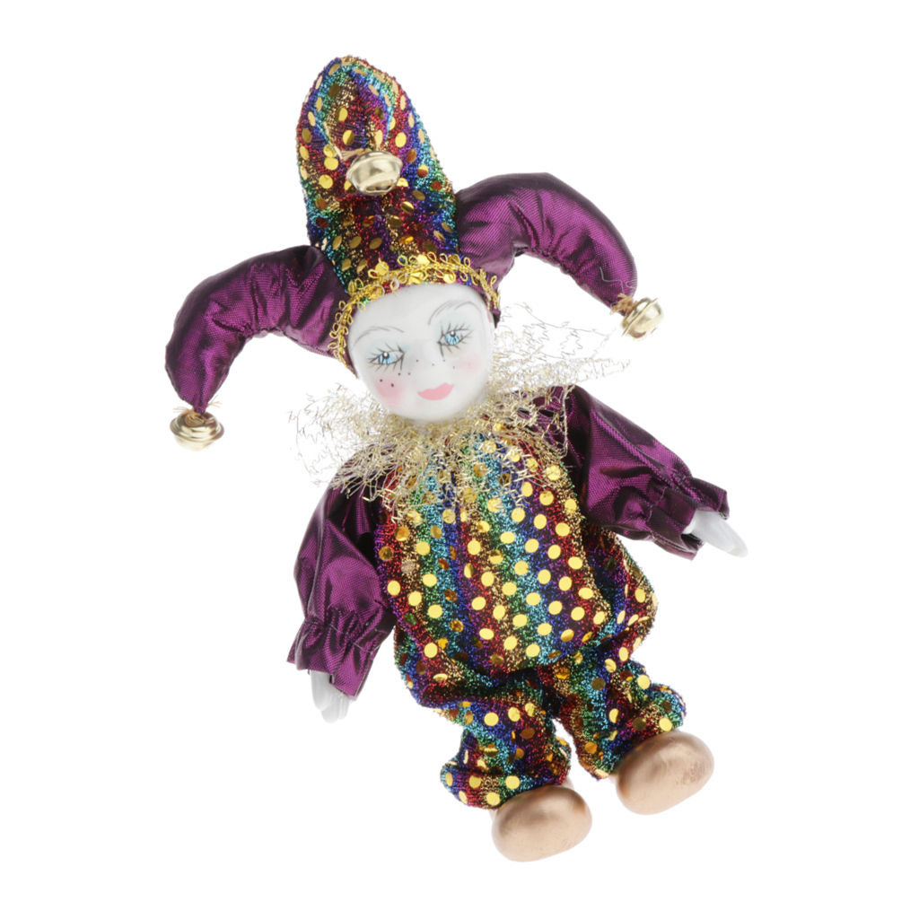 Ceramic Standing Clown Doll Po - Vintage Collectible Clowns review and price