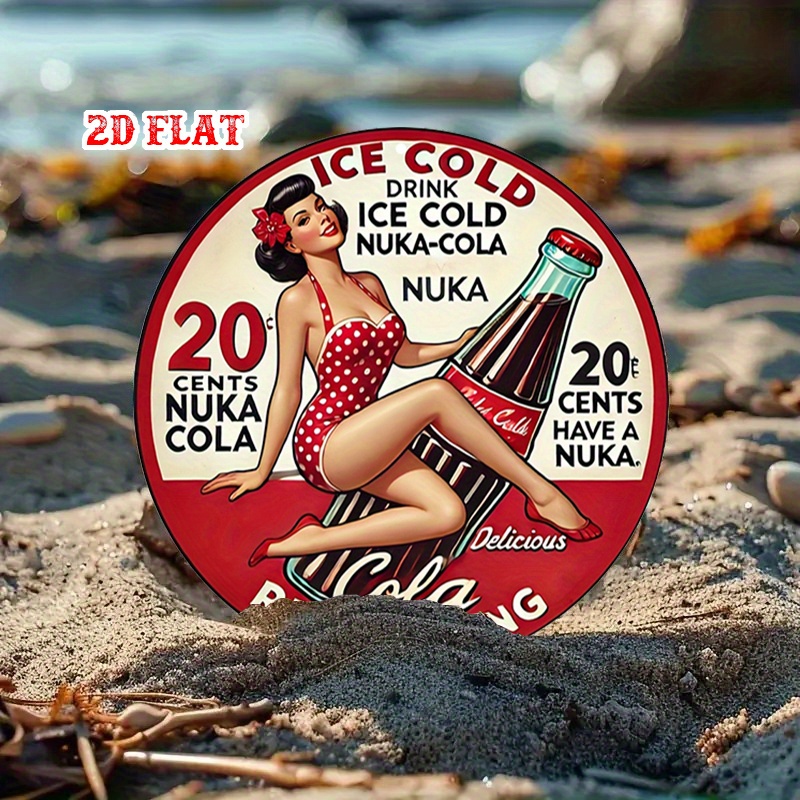 2D Flat, 1pc Retro Pin-Up 7.87 - Vintage Collectible Signs review and price