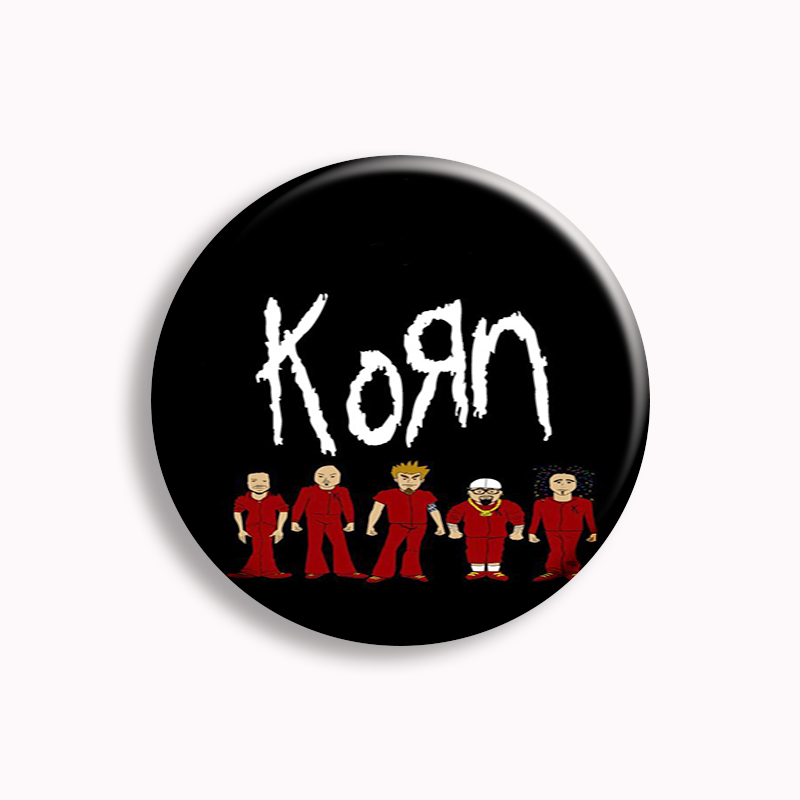 Hip Hop Korn Music Rock Band C - Vintage Collectible Pins review and price