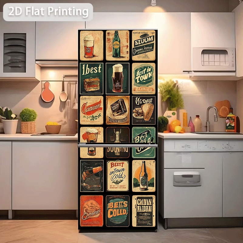 Refrigerator Sticker, Refriger - Vintage Cartoon Collectible review and price