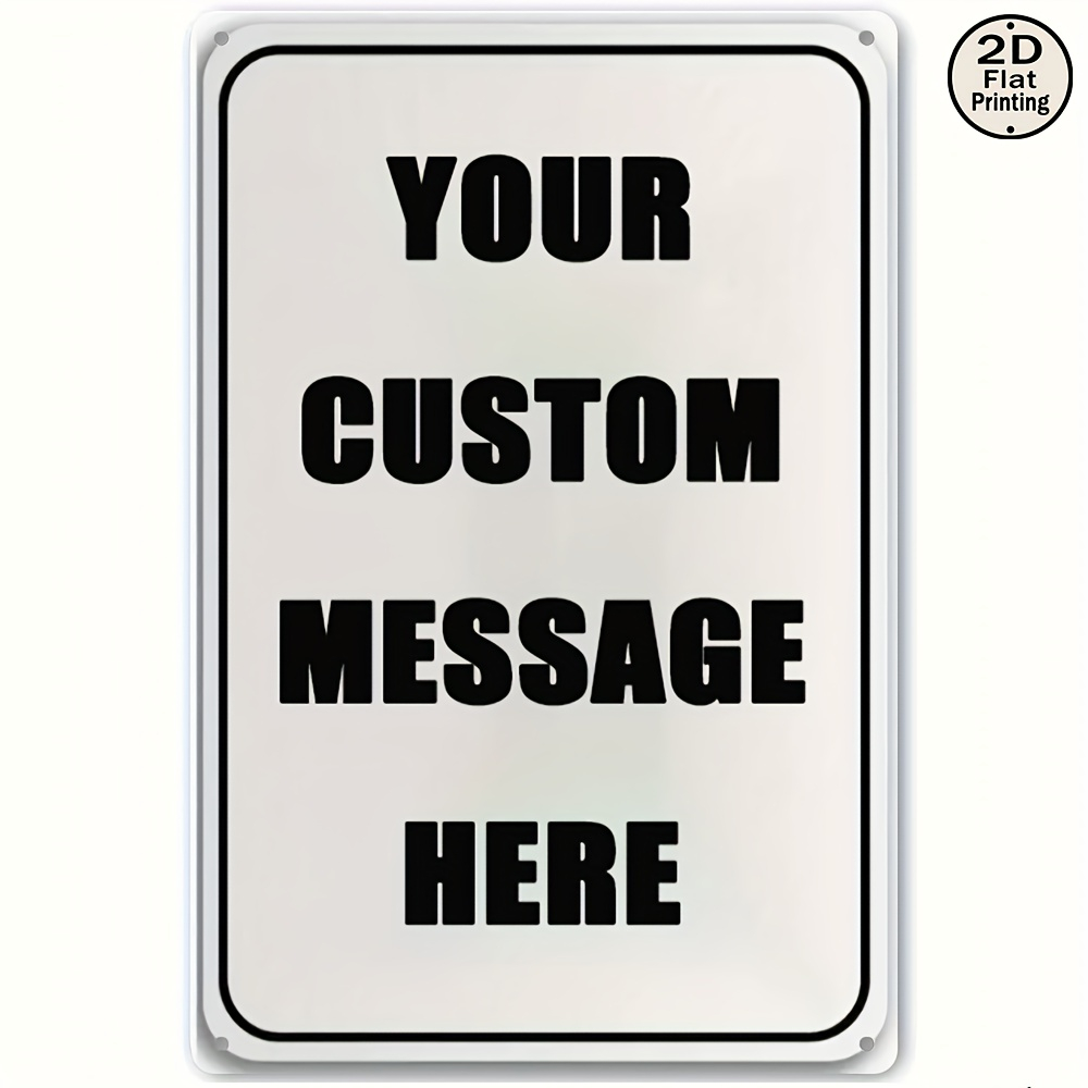 Custom Metal Tin Sign Personal - Vintage Collectible Signs review and price