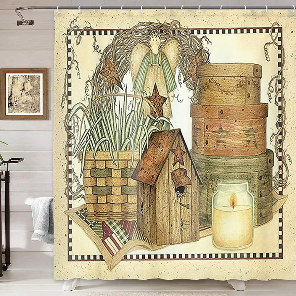 Vintage Rustic Decor Shower Cu - Vintage Cartoon Collectible review and price
